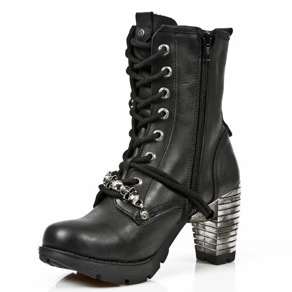 Bottines Cuir New Rock M.TR025-C1 6 Bottines Cuir New Rock M.TR025-C1 â Image 4
