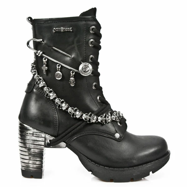 Bottines Cuir New Rock M.TR025-C1 3 Bottines Cuir New Rock M.TR025-C1