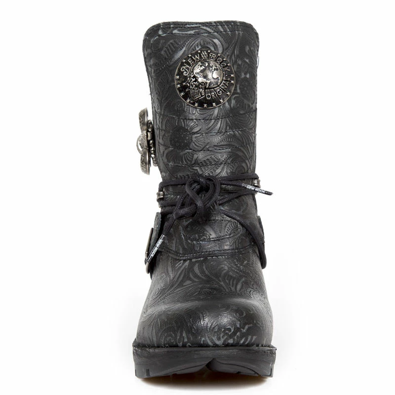 Bottines Cuir New Rock M.TR066-C1 4 Bottines Cuir New Rock M.TR066-C1 â Image 2