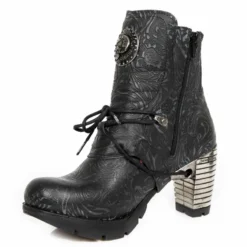 Bottines Cuir New Rock M.TR066-C1 10 Bottines Cuir New Rock M.TR066-C1 -DISCOBOLE Soldes new rock m tr066 c1 3 zoom
