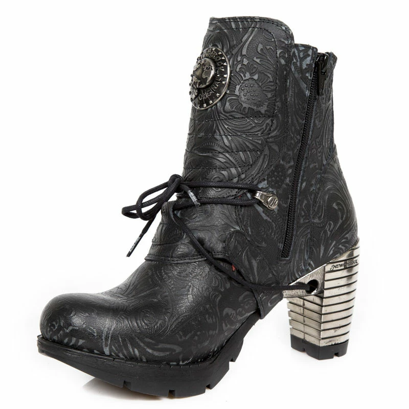 Bottines Cuir New Rock M.TR066-C1 5 Bottines Cuir New Rock M.TR066-C1 â Image 3