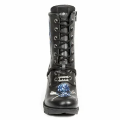 Bottines Cuir New Rock M.TR079-C3 -DISCOBOLE Soldes new rock m tr079 c3 3 zoom