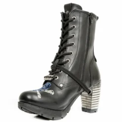 Bottines Cuir New Rock M.TR079-C3 -DISCOBOLE Soldes new rock m tr079 c3 4 zoom
