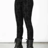 Pantalon KILLSTAR 'Nora' -DISCOBOLE Soldes nora flocked trousers w b x1600 900