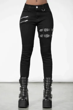 Pantalon Unisexe KILLSTAR 'on The Horizon' -DISCOBOLE Soldes on the horizon jeans w b x1600 900