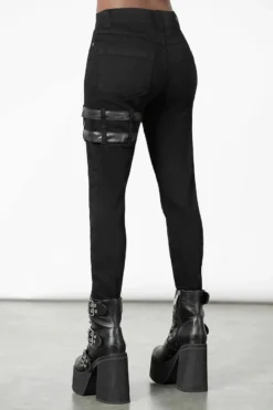 Pantalon Unisexe KILLSTAR 'on The Horizon' -DISCOBOLE Soldes on the horizon jeans w c x1600 900