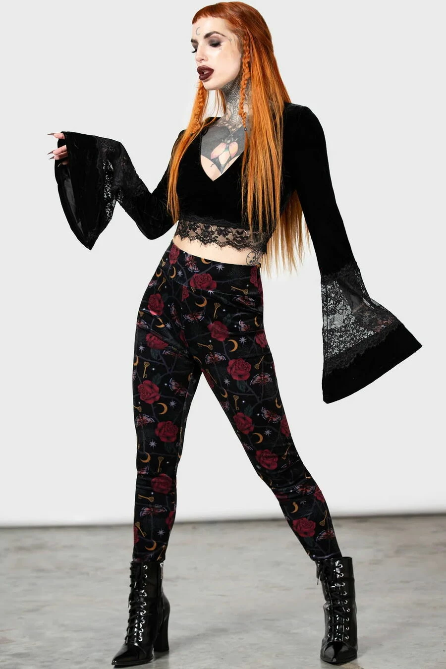 Leggings Velours KILLSTAR 'Ora' 3 Leggings Velours KILLSTAR 'Ora'