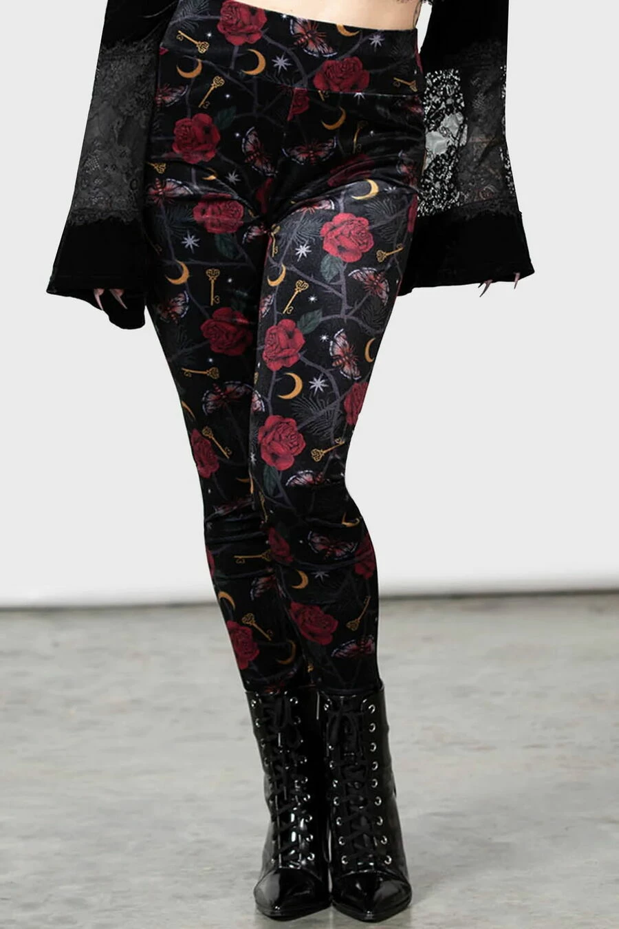 Leggings Velours KILLSTAR 'Ora' 5 Leggings Velours KILLSTAR 'Ora' â Image 3