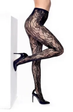 Collants Gothique Romantique 'Orchid'