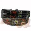 Ceinture Gothique En Simili Cuir -DISCOBOLE Soldes pf58