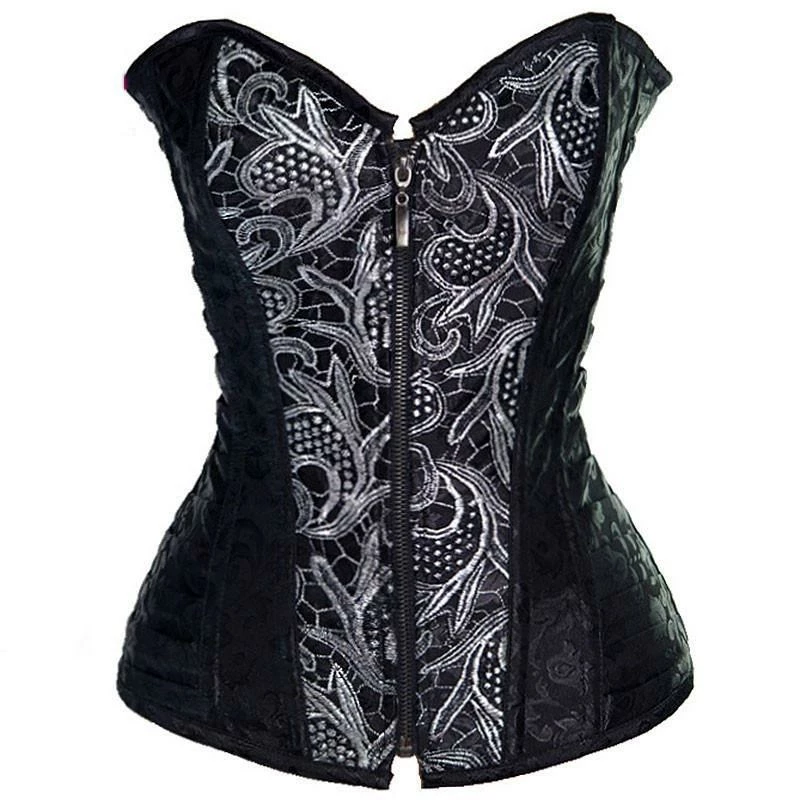 Corset Gothique Noir 3 Corset Gothique Noir