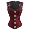 Corset Gothique Rouge -DISCOBOLE Soldes progressive14 900