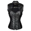 Corset Gothique Noir Et Son Boléro -DISCOBOLE Soldes progressive 900