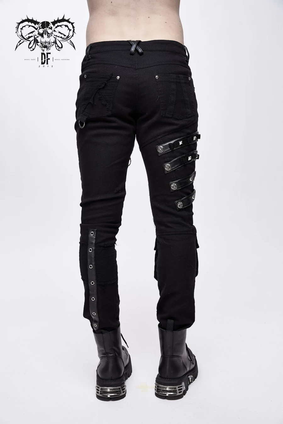 Pantalon DEVIL FASHION 'black Dragan' 6 Pantalon DEVIL FASHION 'black Dragan' â Image 4