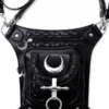 Sacoche Gothique En Cuir Vegan -DISCOBOLE Soldes restyle lunar holster bag gothic utility bag re lunar holster bag