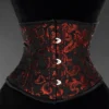Serre-taille Gothique Brocarde Rouge -DISCOBOLE Soldes ruby waist cincher 1 900