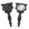 Miroir De Poche ALCHEMY GOTHIC 'sacred Cat' -DISCOBOLE Soldes sacred cat hand mirror black 2 900