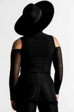 Haut Manches Longues KILLSTAR 'scarah' 8 Haut Manches Longues KILLSTAR 'scarah' -DISCOBOLE Soldes scarah long sleeve top d x1600 900