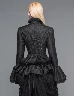 Chemisier Gothique Noir DEVIL FASHION -DISCOBOLE Soldes sht0170139640281653297238754 2 900