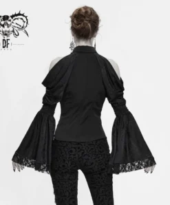 Chemisier DEVIL FASHION 'vampiria' 9 Chemisier DEVIL FASHION 'vampiria' -DISCOBOLE Soldes sht0513 900