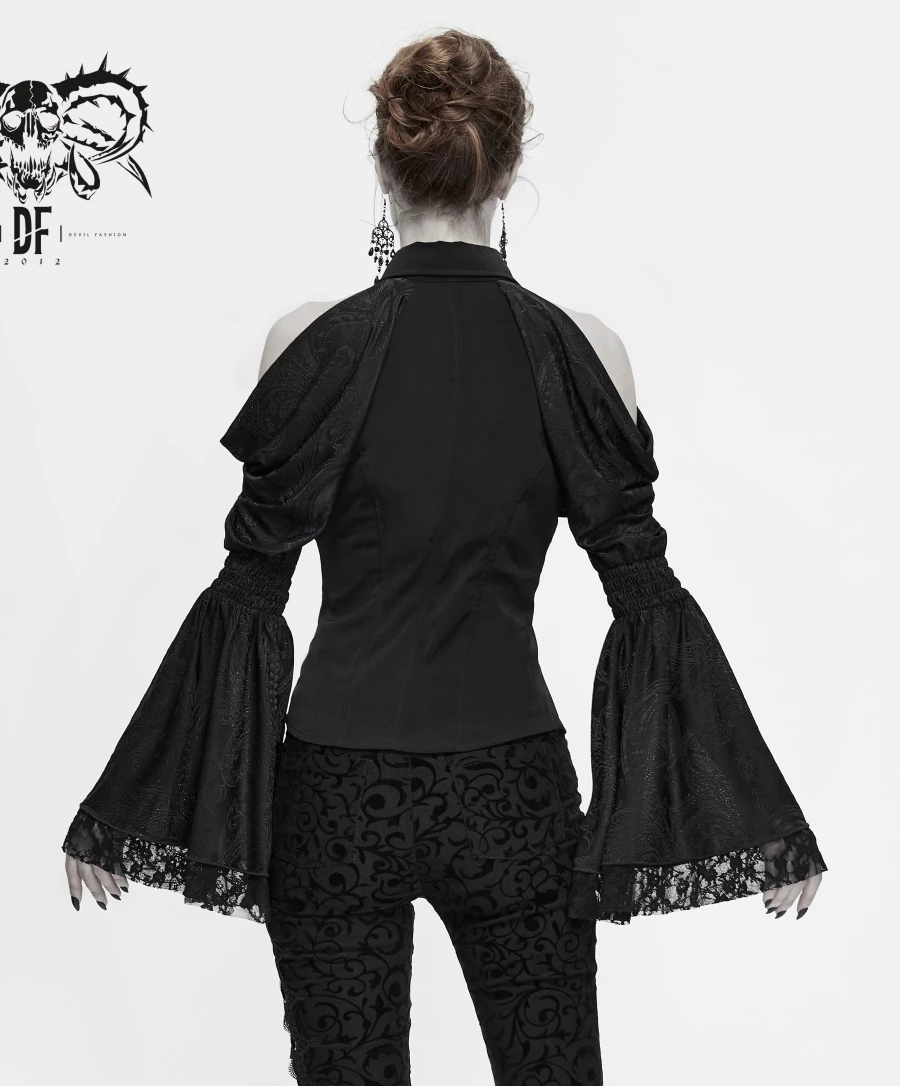 Chemisier DEVIL FASHION 'vampiria' 4 Chemisier DEVIL FASHION 'vampiria' â Image 2