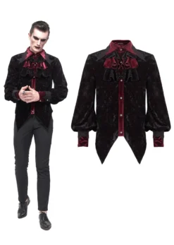 Chemise Vampire DEVIL FASHION 'Lothaire'