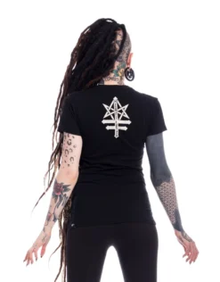 T-shirt HEARTLESS 'you Can't Sit With Us' -DISCOBOLE Soldes sit with us t black heartless 2 900