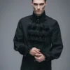 Chemise Gothique à Jabot DEVIL FASHION -DISCOBOLE Soldes sjm126 3