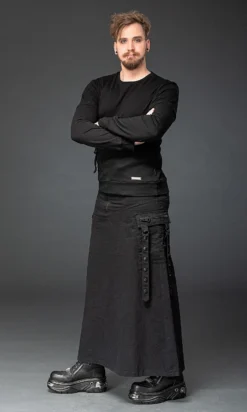 Jupe Gothique Homme QUEEN OF DARKNESS -DISCOBOLE Soldes sk2 0901201 900