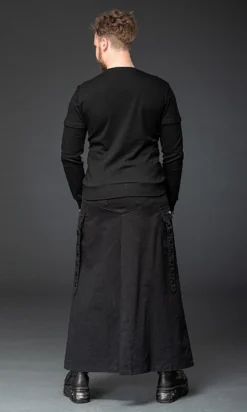 Jupe Gothique Homme QUEEN OF DARKNESS -DISCOBOLE Soldes sk2 0901202 900