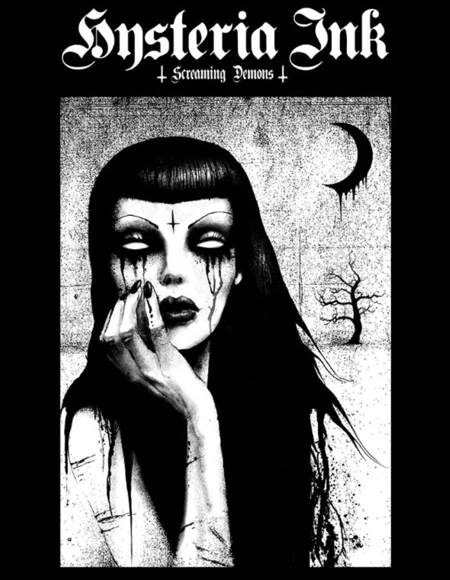 Tshirt HYSTERIA INK 'sadness' 4 Tshirt HYSTERIA INK 'sadness' â Image 2