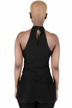 Top Gothique KILLSTAR 'snare' -DISCOBOLE Soldes snare lace up top d x1600 900