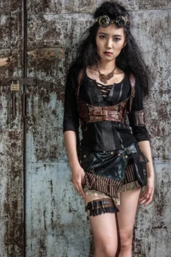 Harnais Steampunk RQBL -DISCOBOLE Soldes sp085co 900