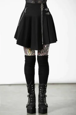 Mini Jupe KILLSTAR 'Space Wave' -DISCOBOLE Soldes space wave mini skirt w g x1600 900