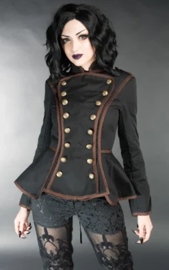 Veste Steampunk Femme Dracula