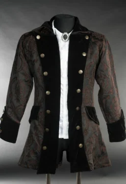 Veste Steampunk Brocarde Pirate
