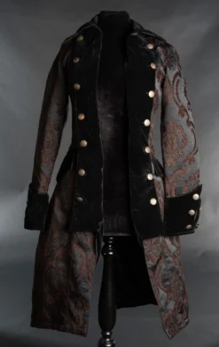 Manteau Victorien Style Pirate -DISCOBOLE Soldes steampunk pirate princess coat 900