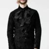 Chemise à Volants KILLSTAR 'thorn' -DISCOBOLE Soldes thorn ruffle shirt mens b x1600 900