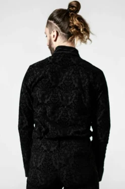 Chemise à Volants KILLSTAR 'thorn' 8 Chemise à Volants KILLSTAR 'thorn' -DISCOBOLE Soldes thorn ruffle shirt mens d x1600 900