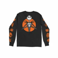 T-shirt Unisexe Manches Longues Mr JACK 'orange Jack'