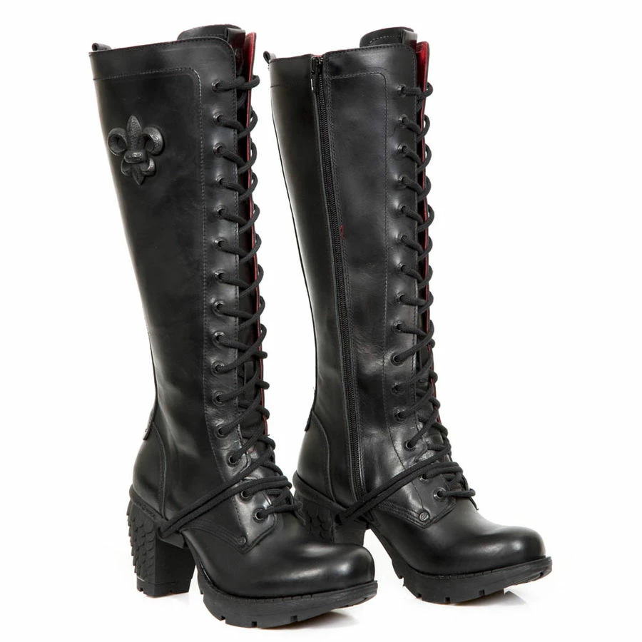 Bottes En Cuir New Rock M.TR145-C1 3 Bottes En Cuir New Rock M.TR145-C1