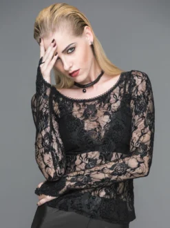 Haut Gothique Romantique En Dentelle -DISCOBOLE Soldes tt045 4 1000