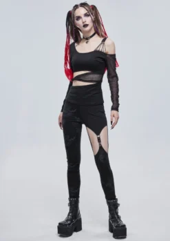 Haut Femme DEVIL FASHION '6 Skulls' -DISCOBOLE Soldes tt1757 900