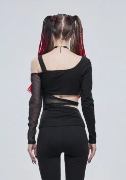 Haut Femme DEVIL FASHION '6 Skulls' -DISCOBOLE Soldes tt1759 900