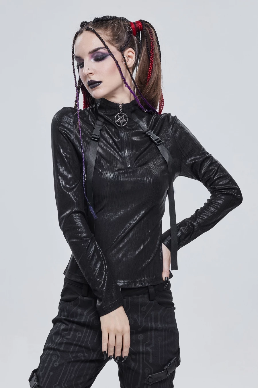 Pull Cyber Gothique DEVIL FASHION 3 Pull Cyber Gothique DEVIL FASHION