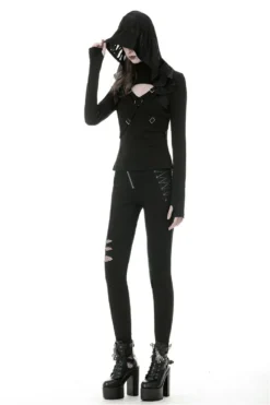 Haut Capuche DARK IN LOVE -DISCOBOLE Soldes tw250 100 900
