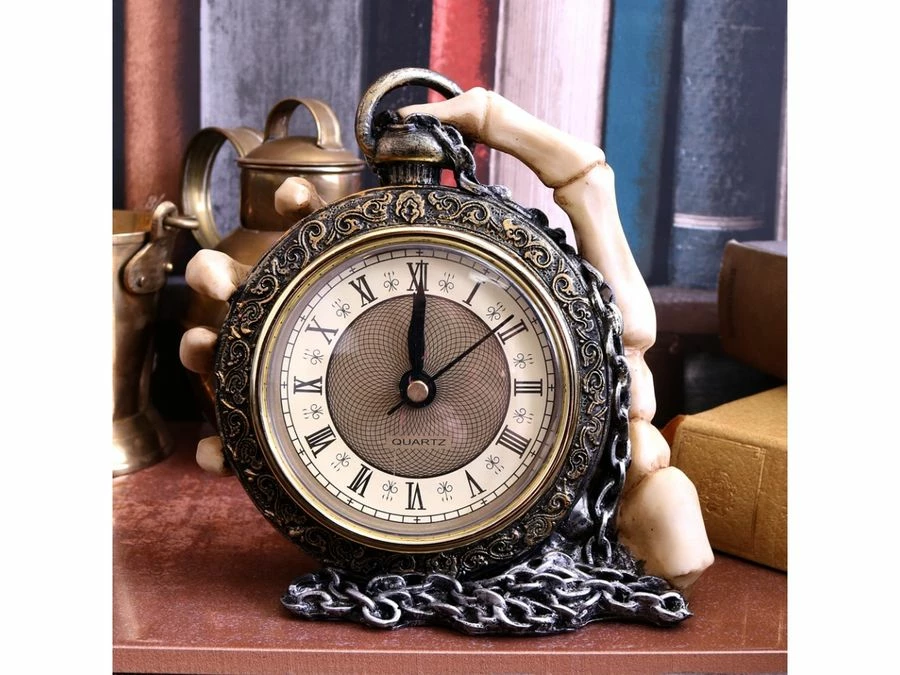 NEMESIS NOW Horloge Squelette Steampunk 5 NEMESIS NOW Horloge Squelette Steampunk – Image 4