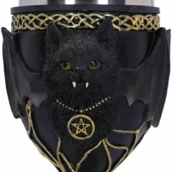 Ciboire Chat Vampire NEMESIS NOW 'feline Fang' -DISCOBOLE Soldes u6090w2 4 900