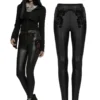Leggings PUNK RAVE 'Gothic Stroll' -DISCOBOLE Soldes wk516 900