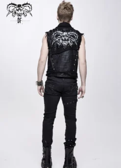 Veste Sans Manches DEVIL FASHION 'The Beast' -DISCOBOLE Soldes wt0434 900